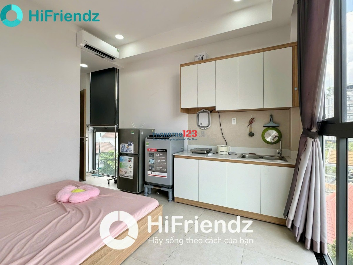 Cho Thuê Studio 29m2 Cửa Sổ Siêu To - Máy Giặt Riêng - Gần Học Viện Hàng Không, Tân Bình