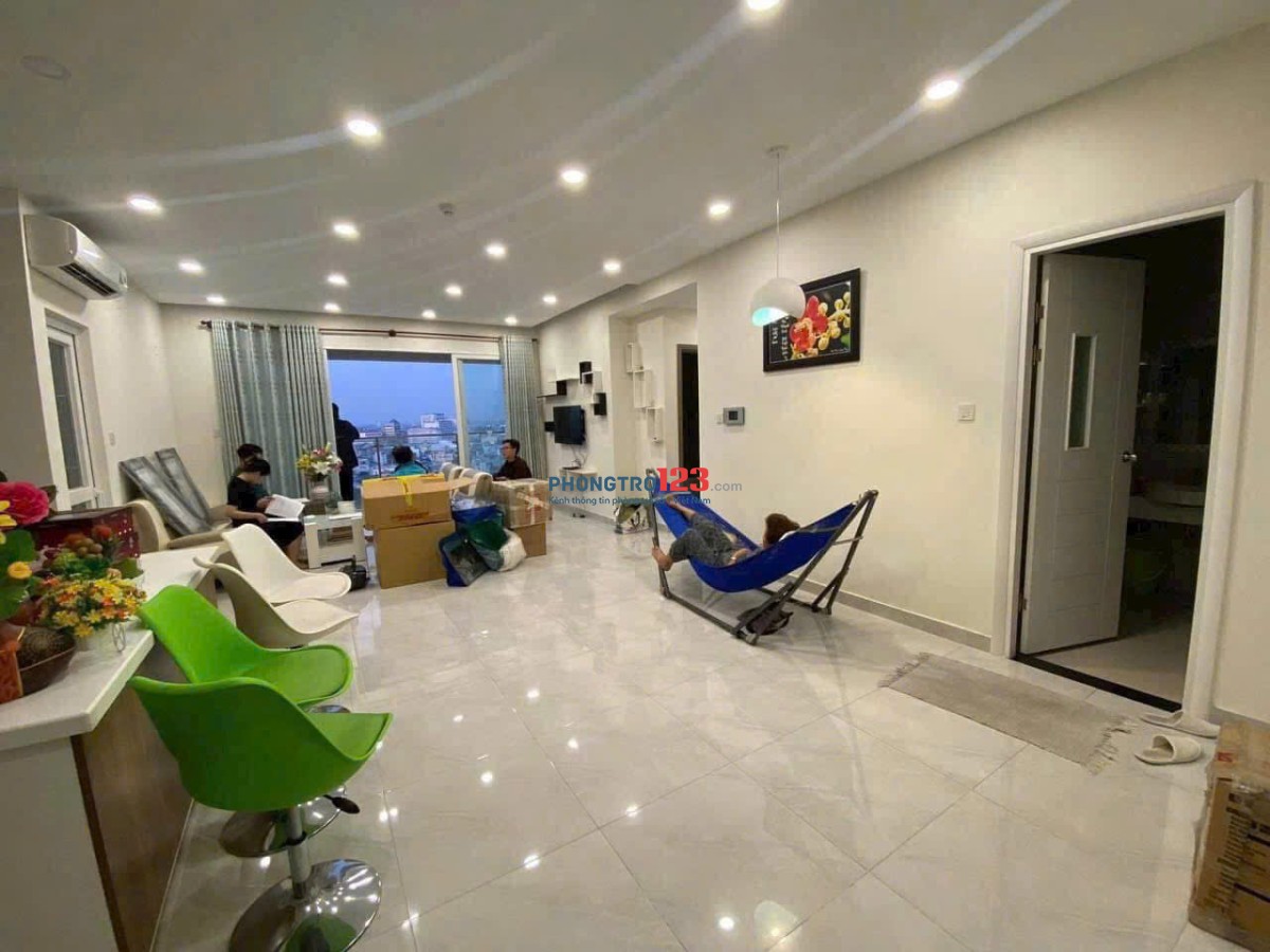 Chung cư Phúc Yên, Phan Huy Ích, TB, 110m2, 3PN, 2WC, Nội thất, 12tr/th.