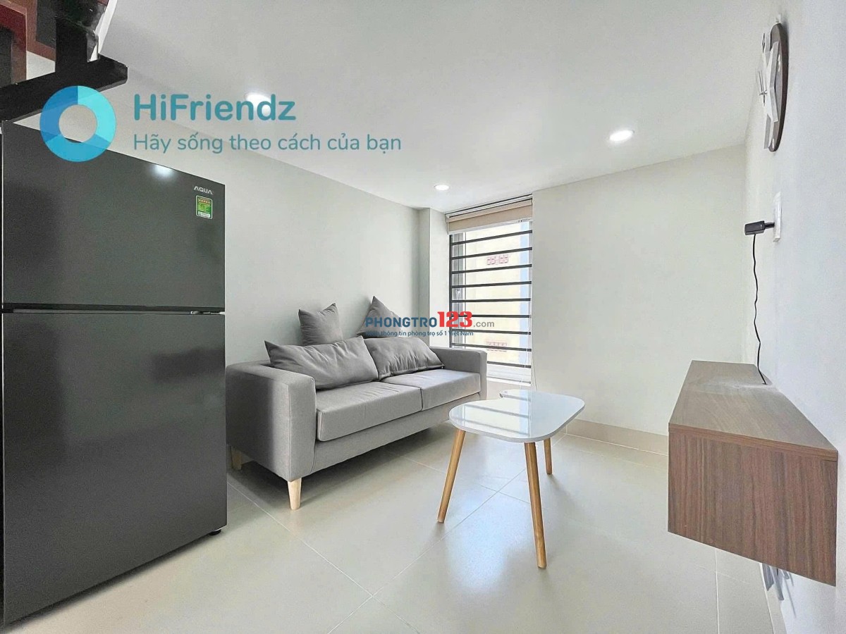 Cho Thuê Căn Hộ Duplex Cửa Sổ Trời Full Nội Thất Hiện Đại Gần Đại Học Văn Hiến Quận Tân Bình