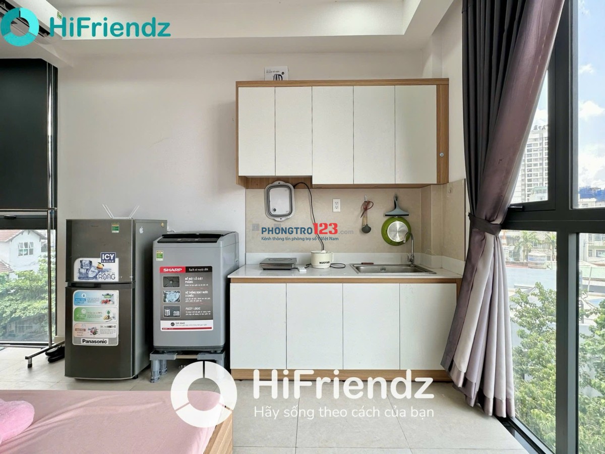 CHO THUÊ CĂN HỘ FULL NỘI THẤT – VIEW CỬA SỔ TRỜI – GIÁ TỐT