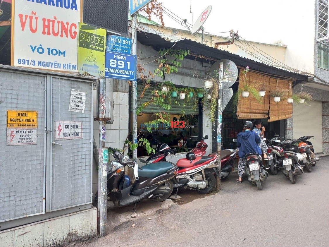 CHO THUÊ MẶT BẰNG NGUYỄN KIỆM ĐỐI DIỆN BV 175