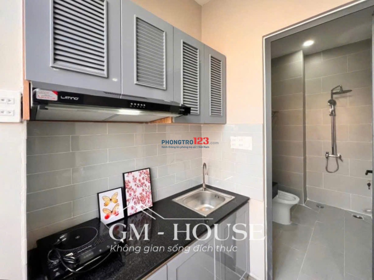 CHO THUÊ CĂN HỘ BÌNH THẠNH, GẦN CHỢ BÀ CHIỄU, GIÁP Q1, BAN CÔNG, THANG MÁY.