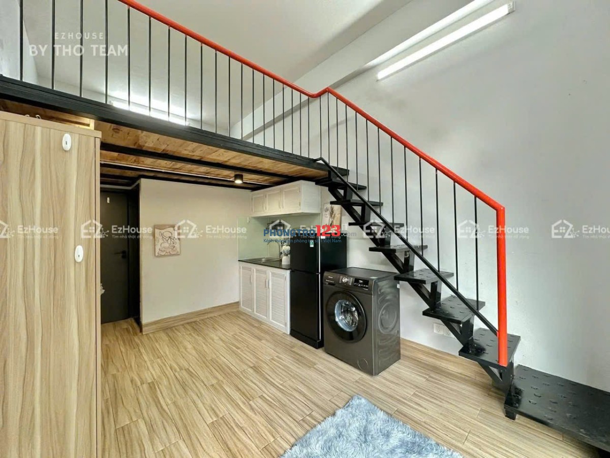  Cho thuê Phòng Duplex Ngô Bệ – Tân Bình , Full Nội Thất, Ban Công Rộng , Máy Giặc Riêng , Cửa Sổ 