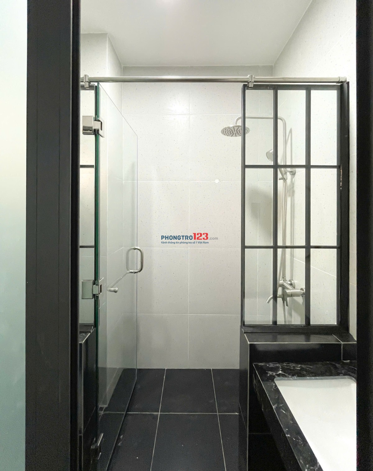 Cho thuê phòng trọ quận 3, Cửa Sổ Trời, Máy Giặt Riêng, Studio 35m2, Gần Co.opmart Nhiêu Lộc