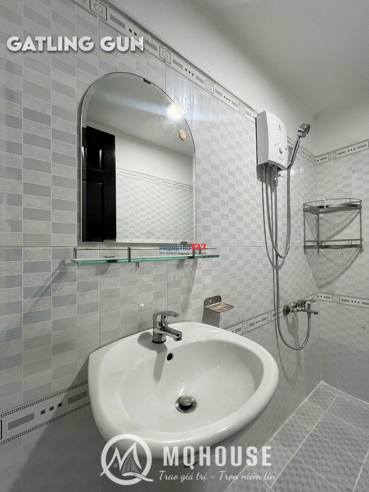 Khai trương phòng trọ quận 3, Studio tách bếp, Máy giặt riêng, Balcony/Cửa sổ. Gần cầu Công Lý