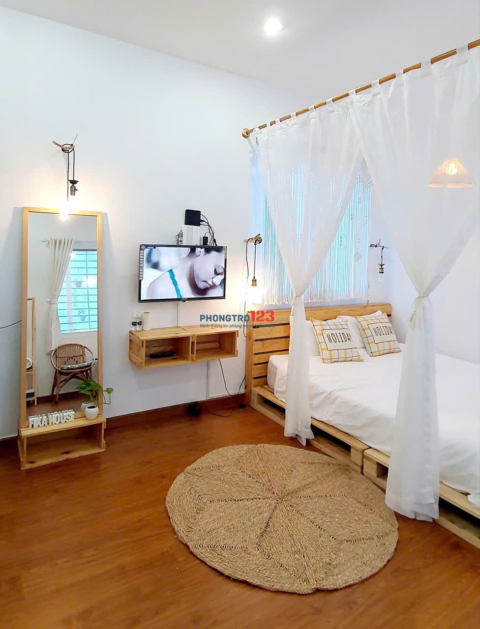 Phòng trọ quận 1, Full Nội Thất, Diện tích 30m2. Gần Chợ Bến Thành, Takashimaya