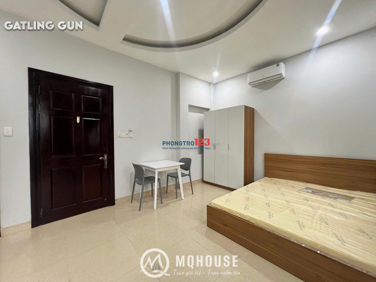 Cho thuê phòng trọ quận 1, full nội thất, máy giặt riêng, gần Cầu Kiệu, Cầu Công Lý. Chỉ từ 6tr