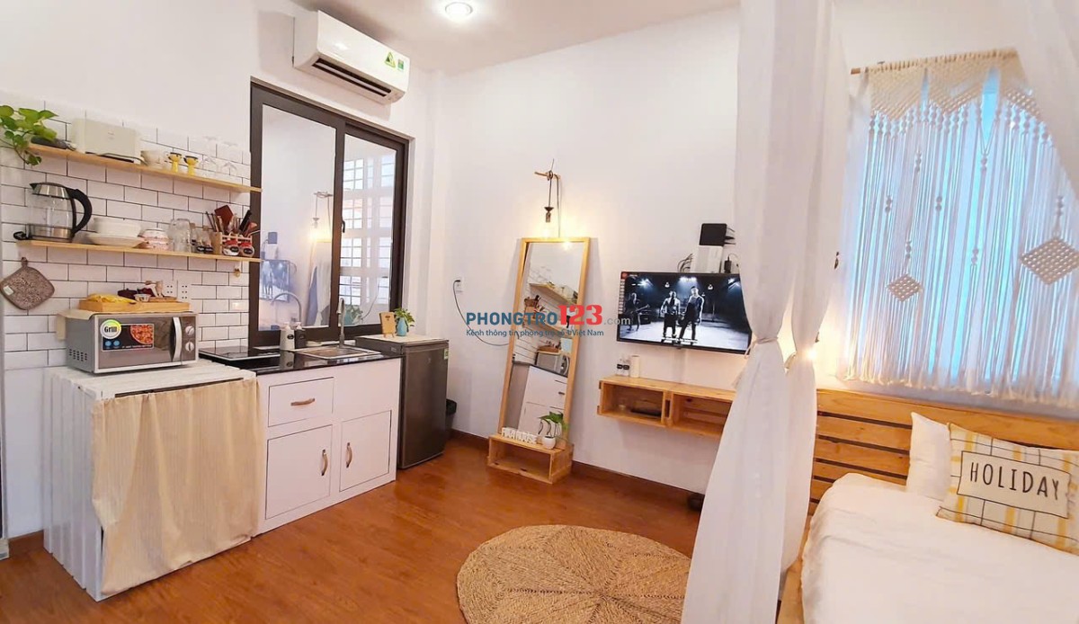 Phòng trọ quận 1, Full Nội Thất, Diện tích 30m2. Gần Chợ Bến Thành, Takashimaya