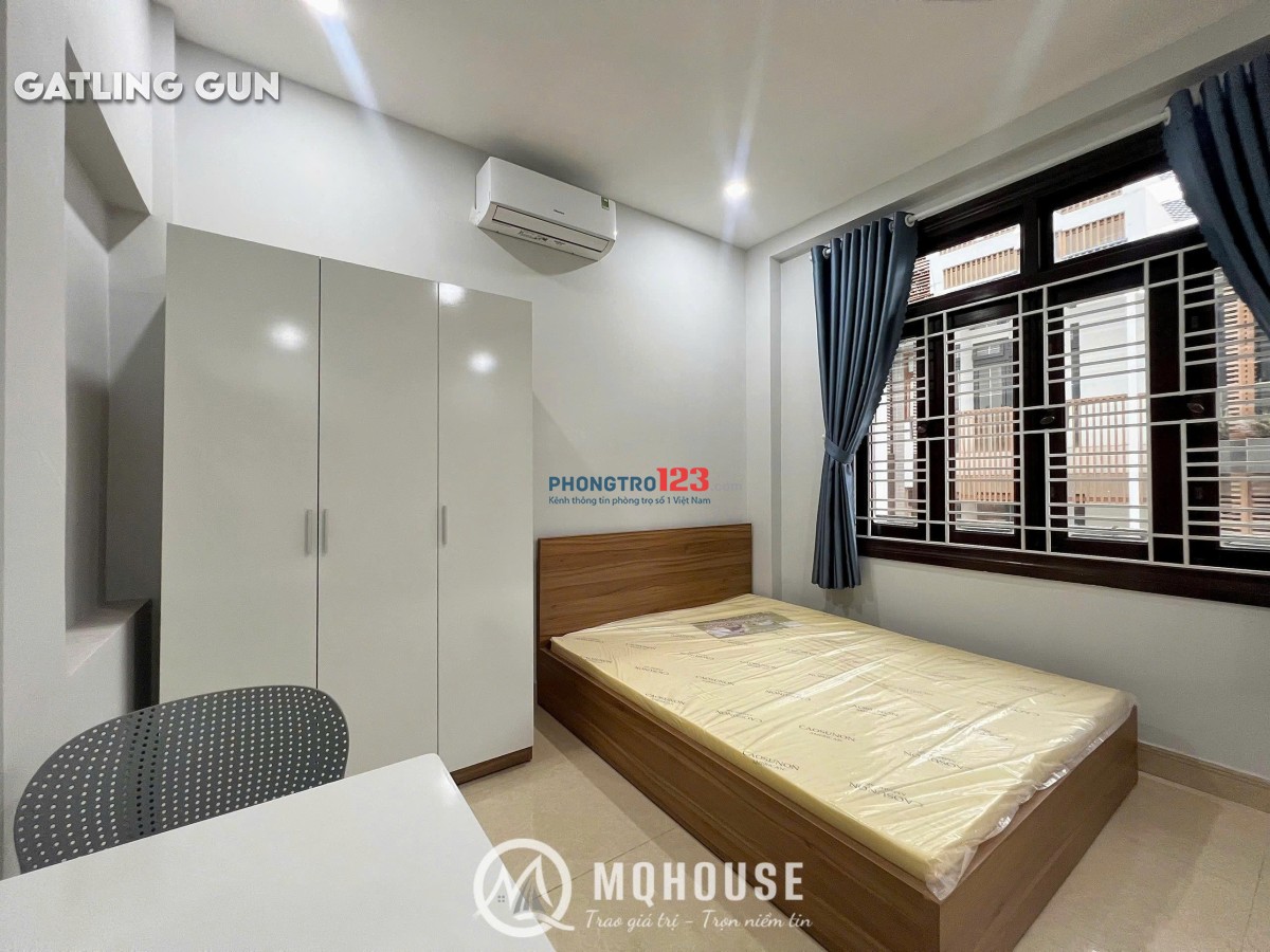 Cho thuê phòng trọ quận 1, full nội thất, máy giặt riêng, gần Cầu Kiệu, Cầu Công Lý. Chỉ từ 6tr