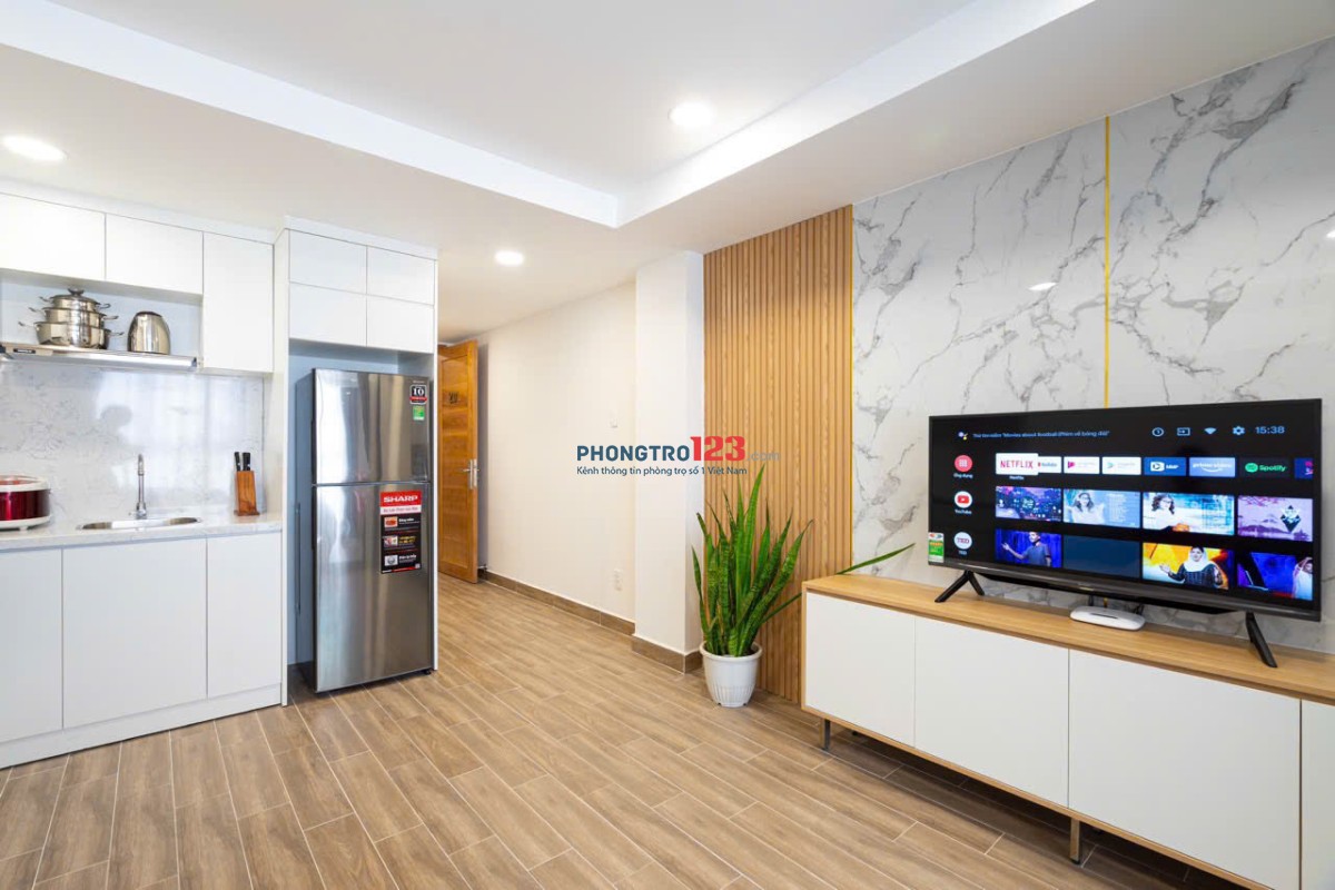 Khai trương căn hộ 1PN cao cấp - cửa sổ trời - Bùi Viện - Chợ Bến Thành - ĐH Văn Lang - Hoa Sen