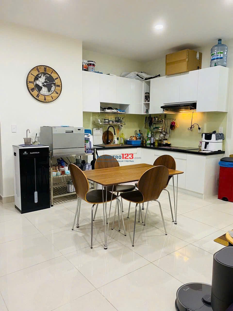 Satra Eximland, Phan Đăng Lưu, P1, PN, 90m2, 2PN, 2WC, 16tr5/th, Nhà mới