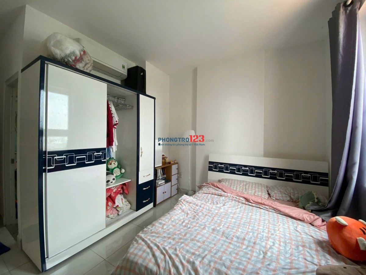 Satra Eximland, Phan Đăng Lưu, P1, PN, 90m2, 2PN, 2WC, 16tr5/th, Nhà mới