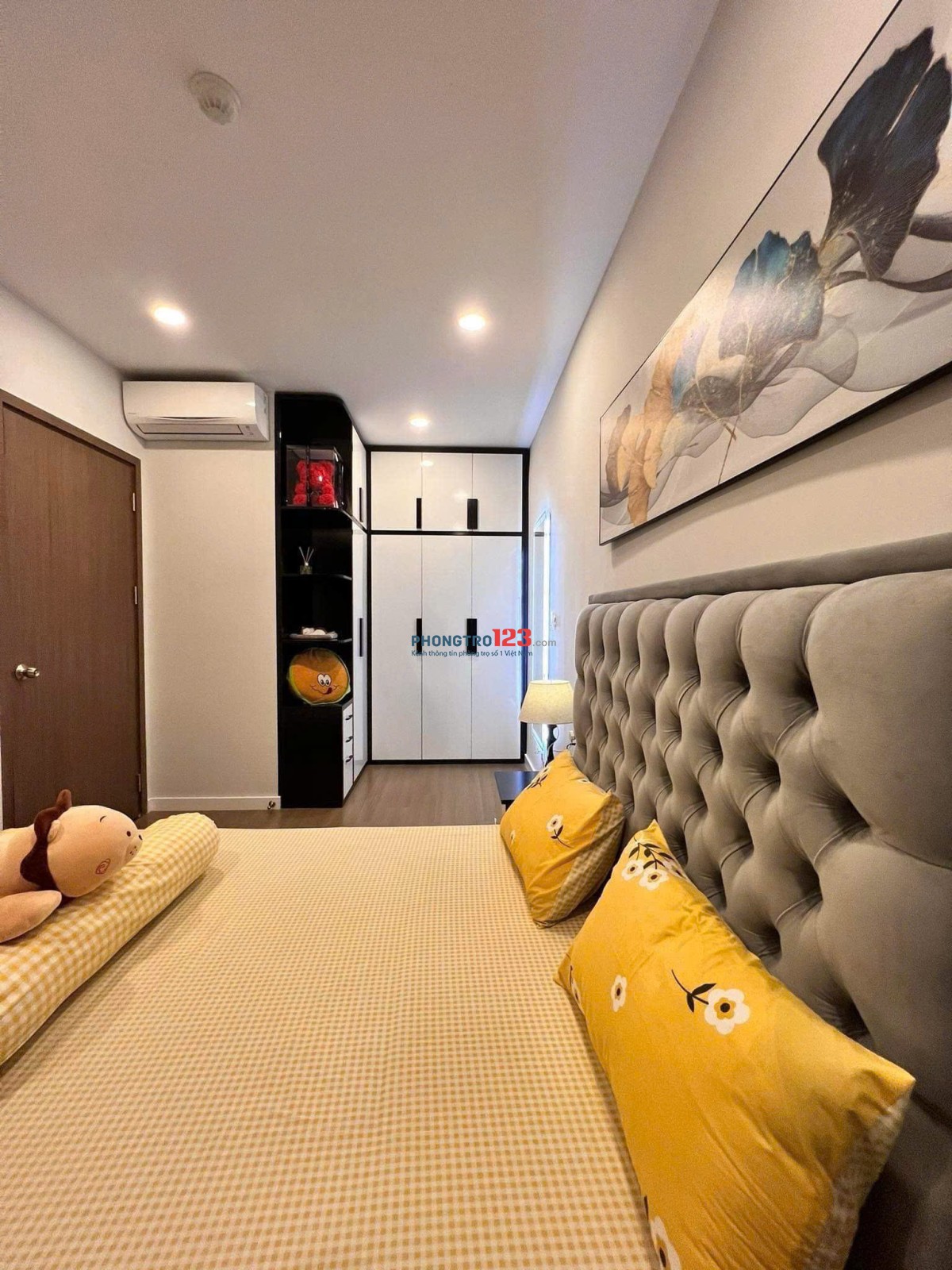Chung cư Satra, Phan Đăng Lưu, P7, PN: 145m2, 3PN, 2WC, Nội thất, 22tr/th