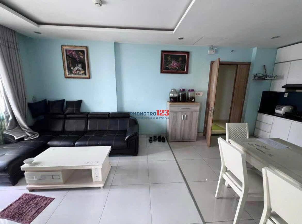 Chung cư Screc , Trường Sa, Q3: Giá 13tr/th, 80m2- 2PN, Nội thất