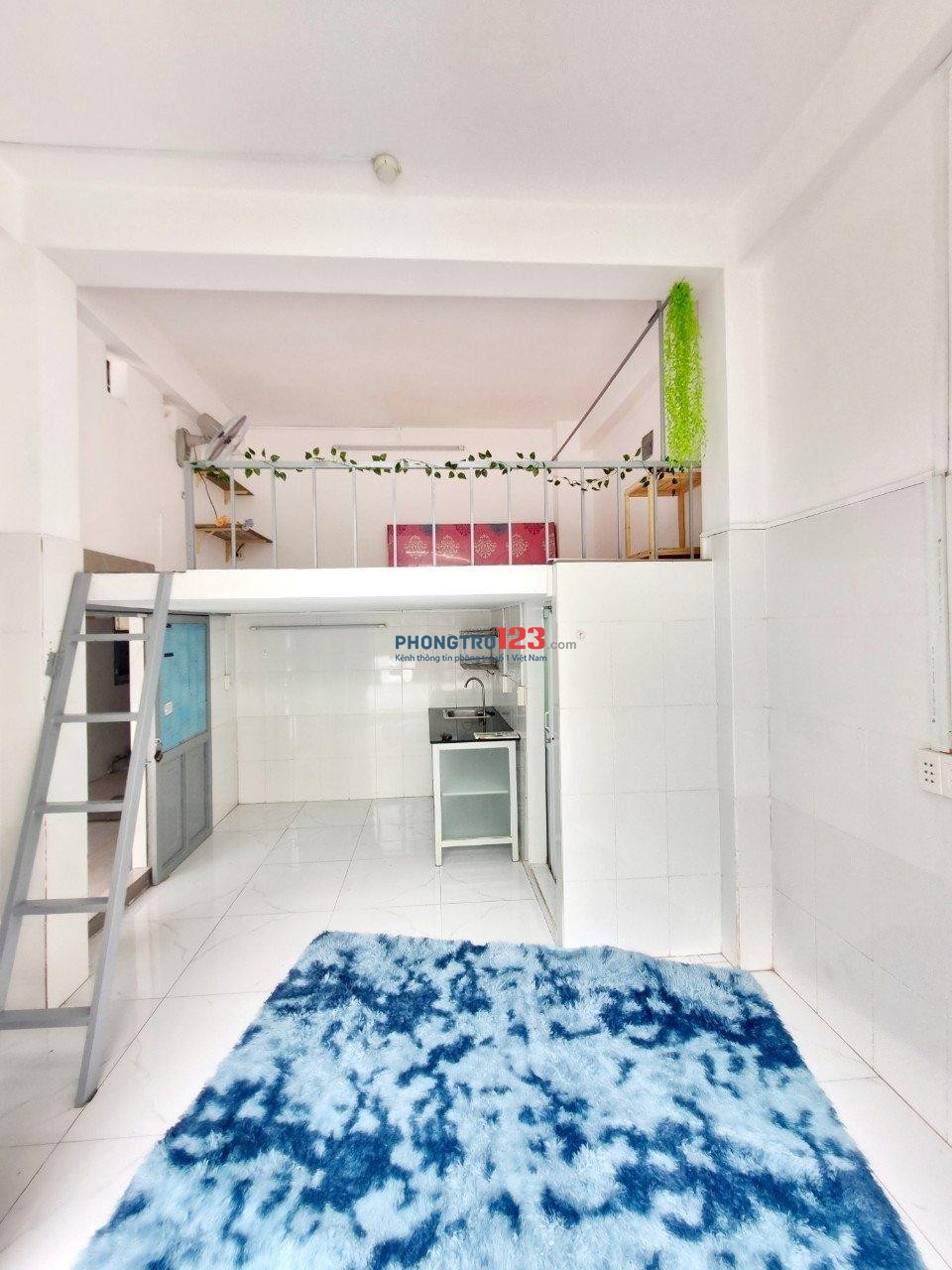 Cho thuê phòng trọ mặt tiền kinh doanh Dương Quảng Hàm, Gò Vấp – 25m² có gác