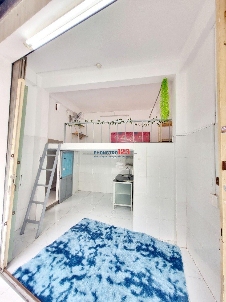 Cho thuê phòng trọ mặt tiền kinh doanh Dương Quảng Hàm, Gò Vấp – 25m² có gác