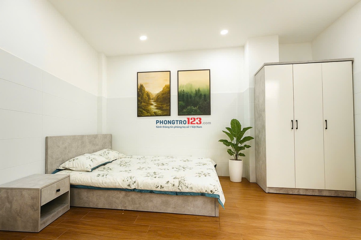 CHO THUÊ CĂN HỘ CỬA SỔ BÌNH THẠNH gần cầu Thủ Thiêm cách Công Trường Mê Linh chưa tới 3km