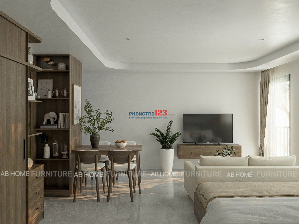 TRỐNG LẠI CĂN HỘ 1PN FULL NT BANCON GẦN LOTTE, TRƯỜNG ĐH RMIT, TDT TRUNG TÂM QUẬN 7