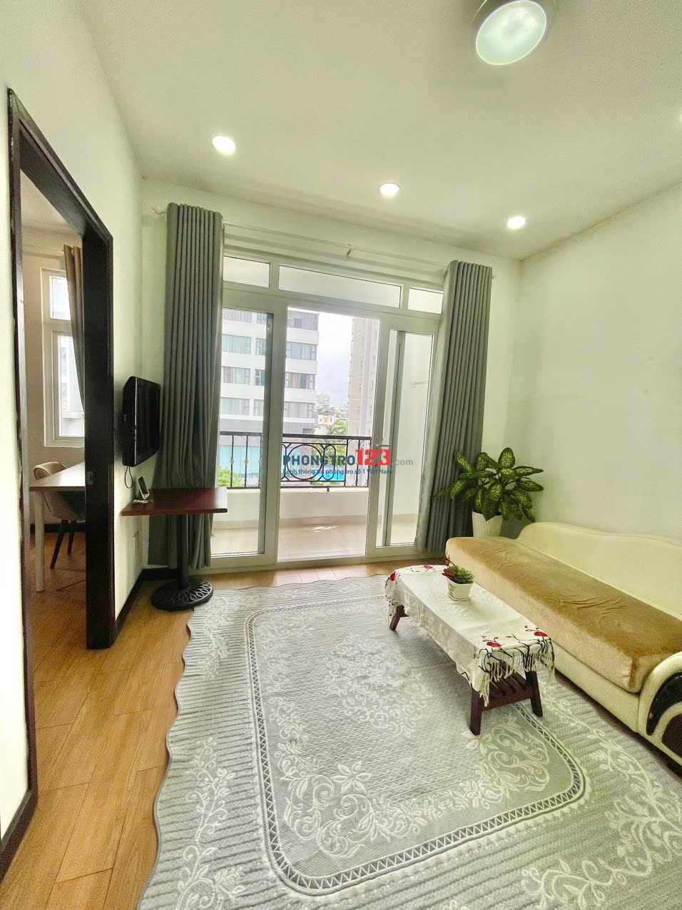 TRỐNG LẠI CĂN HỘ 1PN FULL NT BANCON GẦN LOTTE, TRƯỜNG ĐH RMIT, TDT TRUNG TÂM QUẬN 7
