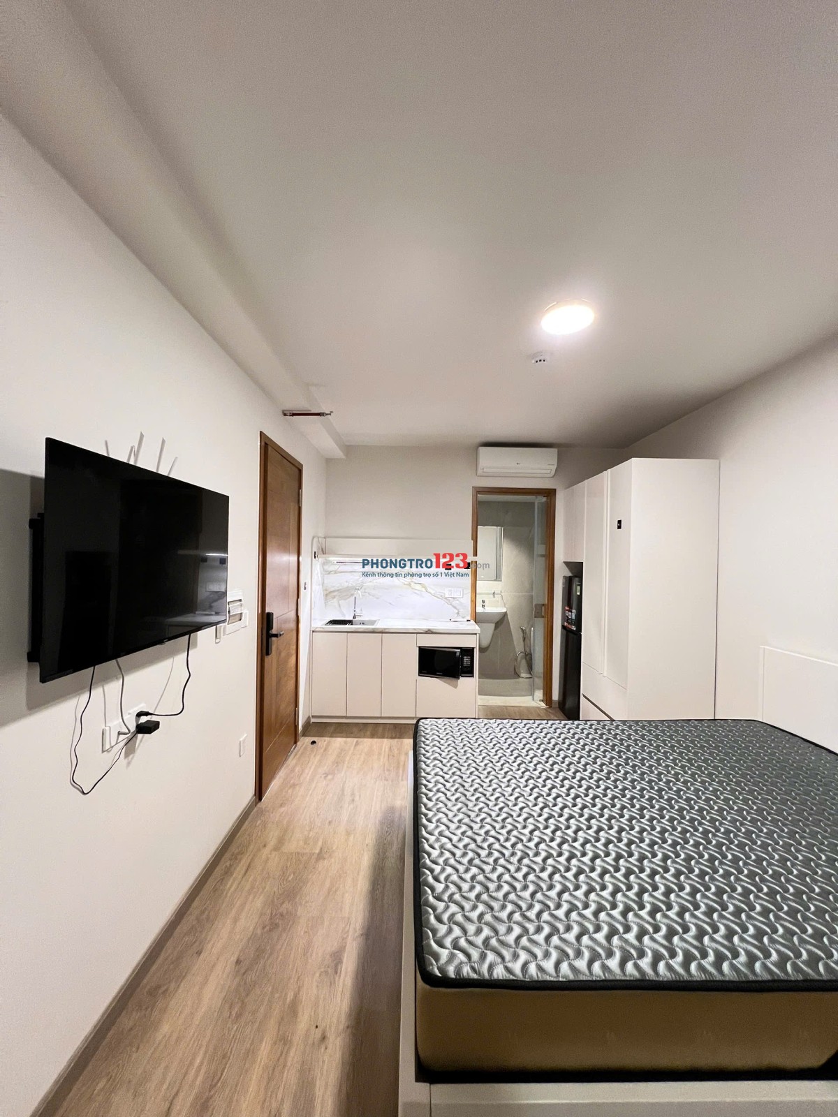 TRỐNG LẠI CĂN HỘ 1PN FULL NT BANCON GẦN LOTTE, TRƯỜNG ĐH RMIT, TDT TRUNG TÂM QUẬN 7