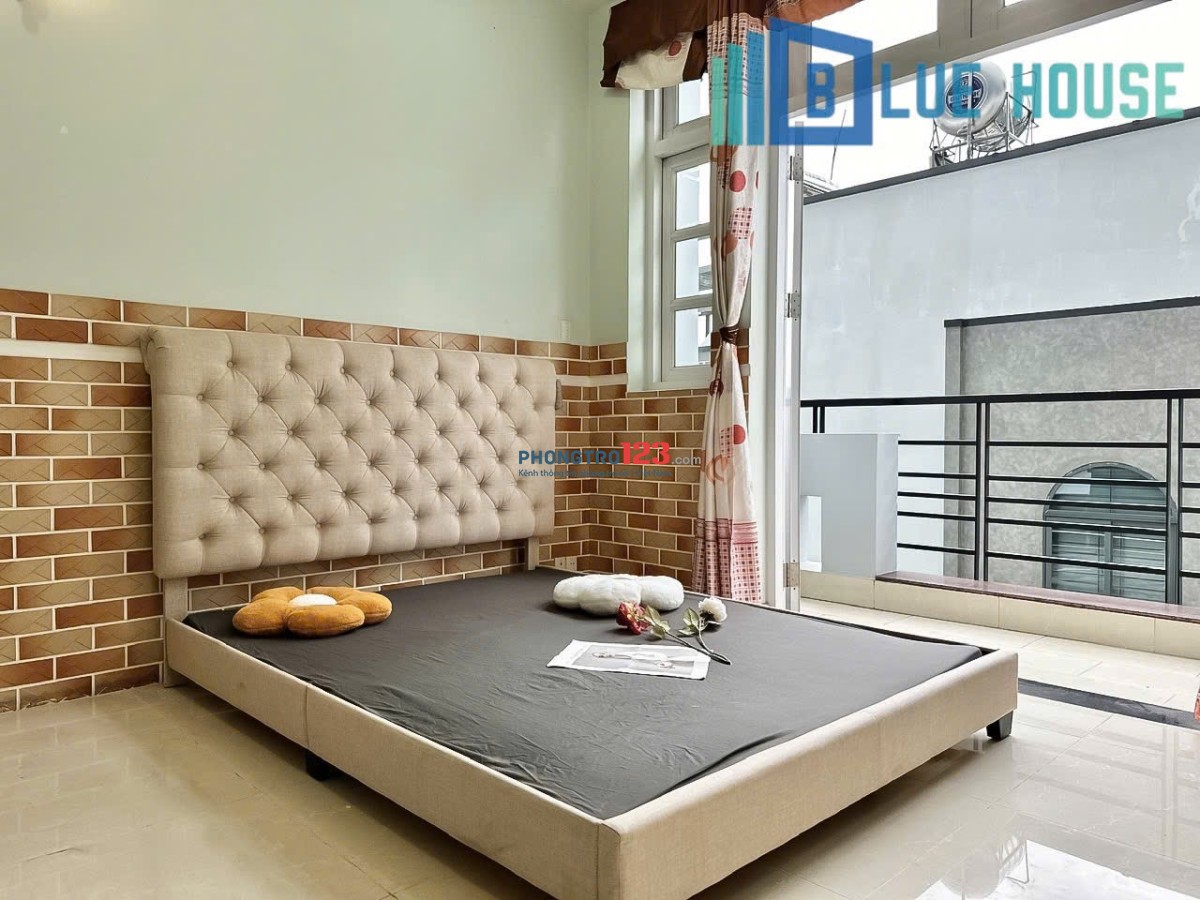  Phòng đẹp – full nội thất – có ban công siêu thoáng 