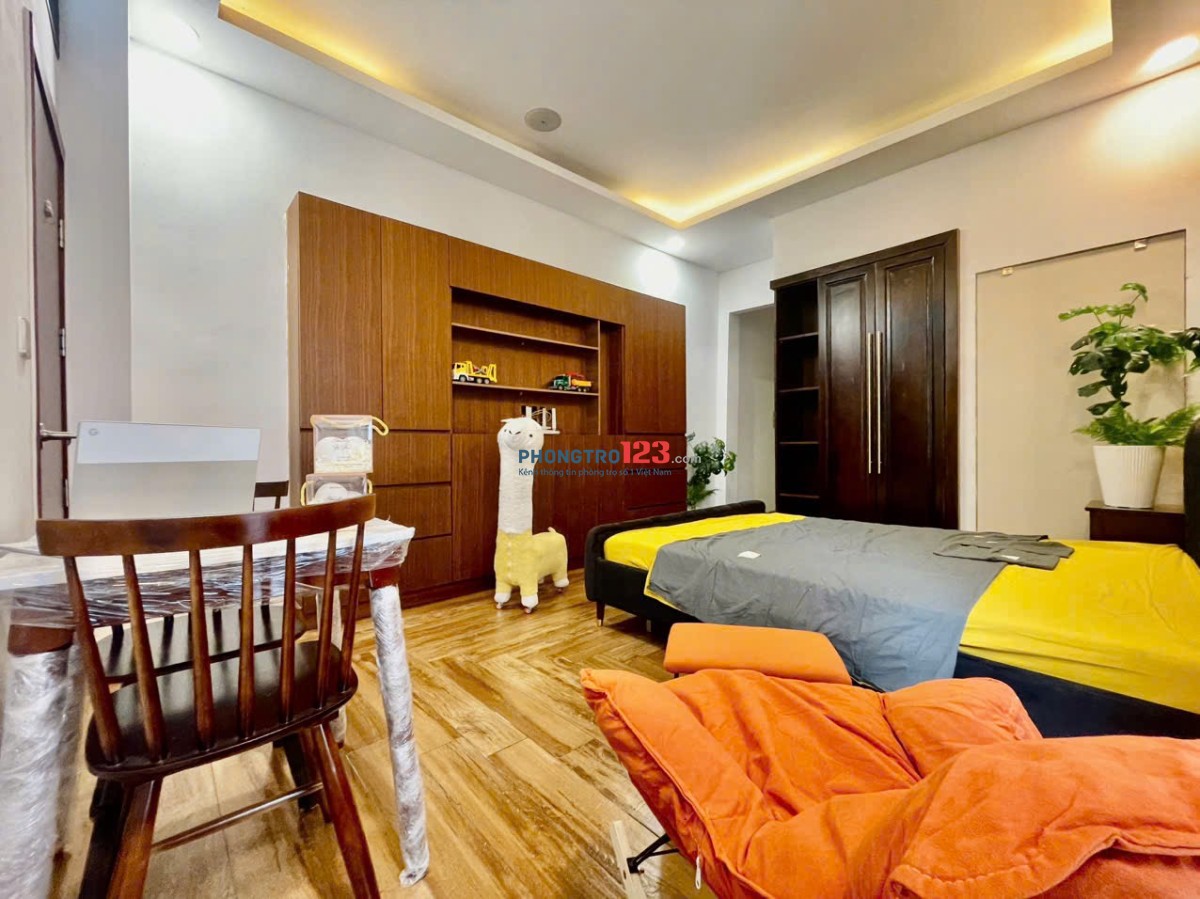 CHO THUÊ CĂN HỘ 1PN FULL NỘI THẤT TÁCH BẾP CỬA SỔ TRỜI VIEW TOÀN CẢNH GẦN TRUNG TÂM Q1,Q3, PHÚ NHUẬN