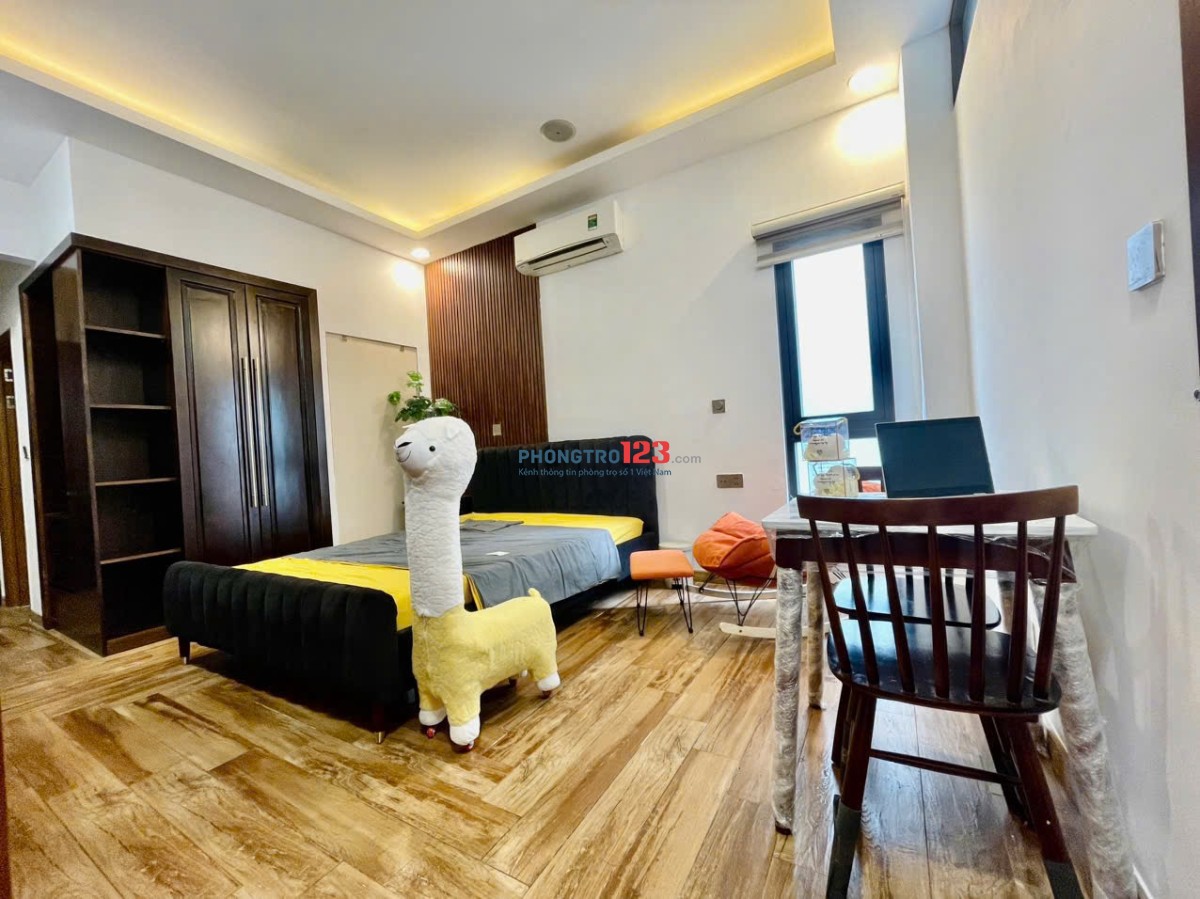 CHO THUÊ CĂN HỘ 1PN FULL NỘI THẤT TÁCH BẾP CỬA SỔ TRỜI VIEW TOÀN CẢNH GẦN TRUNG TÂM Q1,Q3, PHÚ NHUẬN