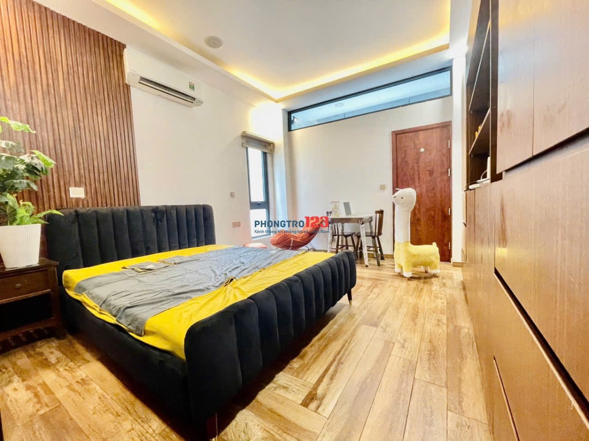 CHO THUÊ CĂN HỘ 1PN FULL NỘI THẤT TÁCH BẾP CỬA SỔ TRỜI VIEW TOÀN CẢNH GẦN TRUNG TÂM Q1,Q3, PHÚ NHUẬN