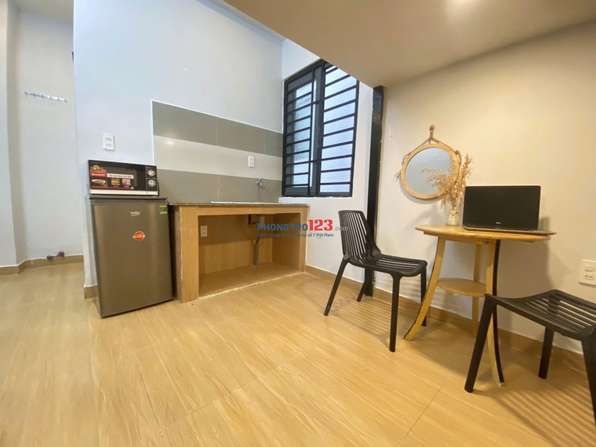 Cho Thuê Duplex 35m2 ngay Hoàng Hoa Thám – Bình Thạnh - Full Nội Thất – Gác Cao Rộng