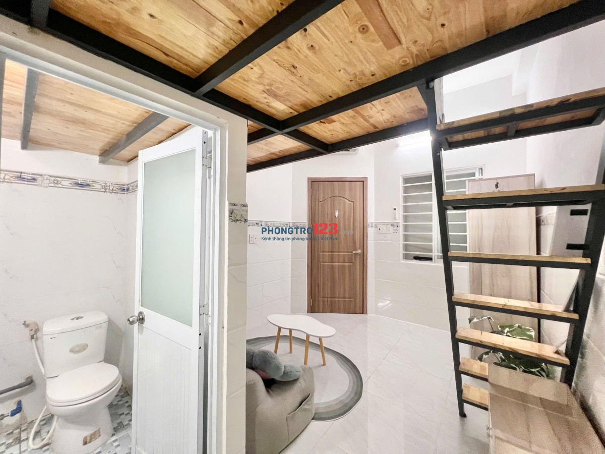 Cho thuê Duplex 30m2 Lê Đức Thọ – Gò Vấp Full nội thất, cửa sổ đón nắng