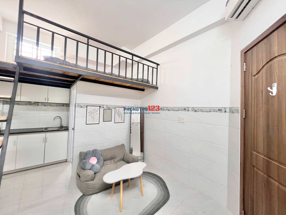 Cho thuê Duplex 30m2 Lê Đức Thọ – Gò Vấp Full nội thất, cửa sổ đón nắng