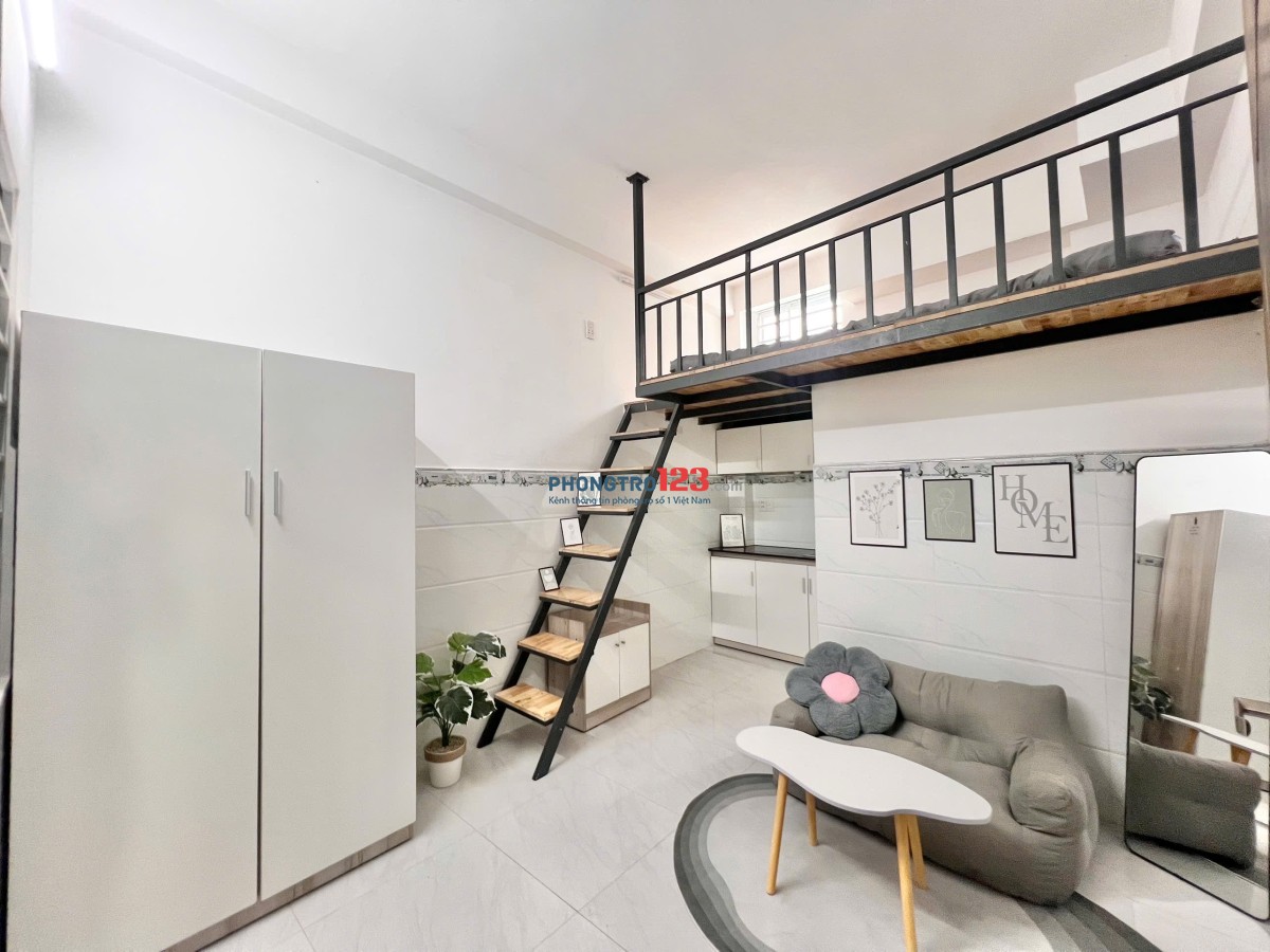 Cho thuê Duplex 30m2 Lê Đức Thọ – Gò Vấp Full nội thất, cửa sổ đón nắng