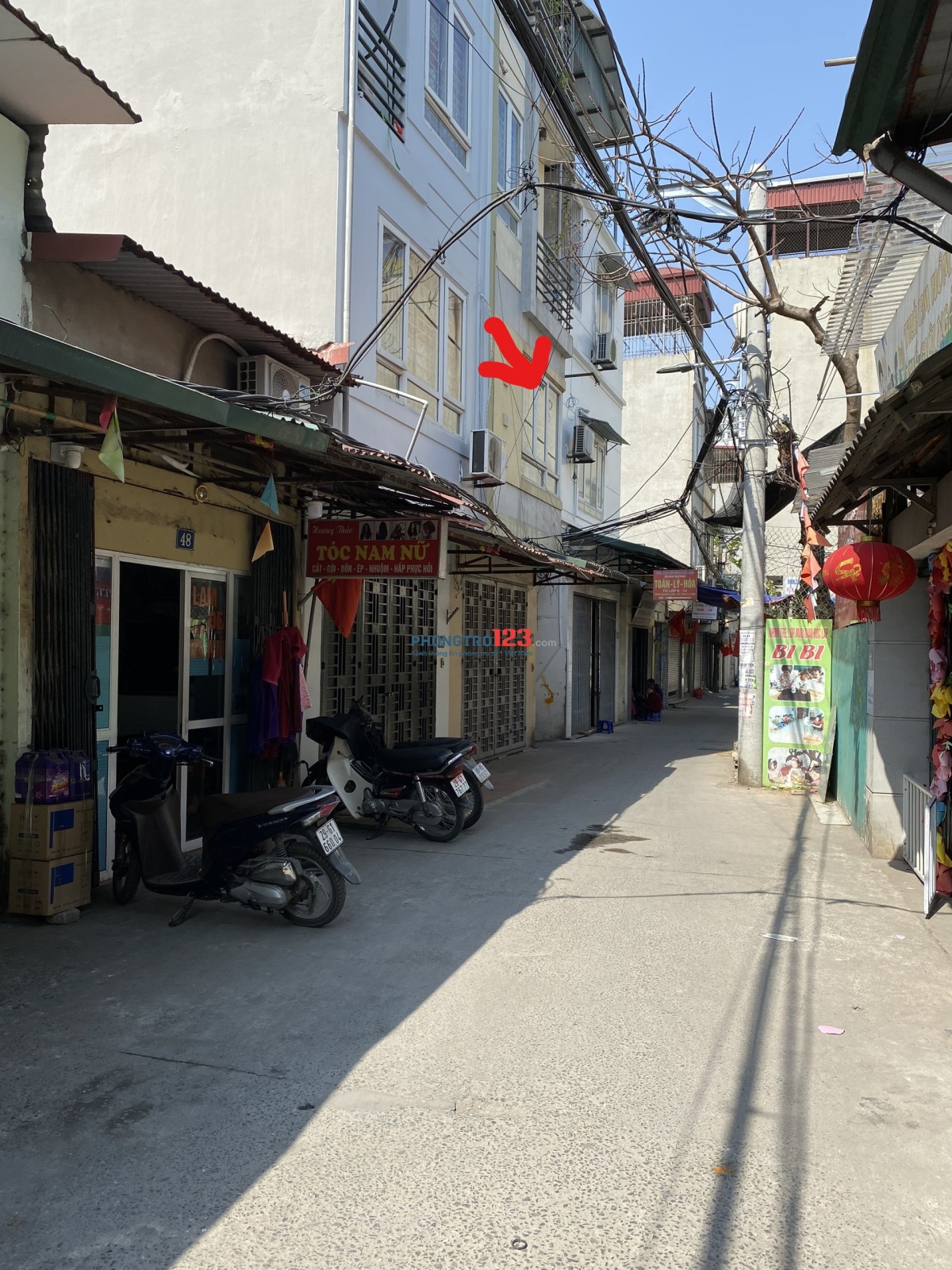 Phòng trọ 20m2 cho SV-NVVP đầy đủ tiện nghi, Khương Hạ