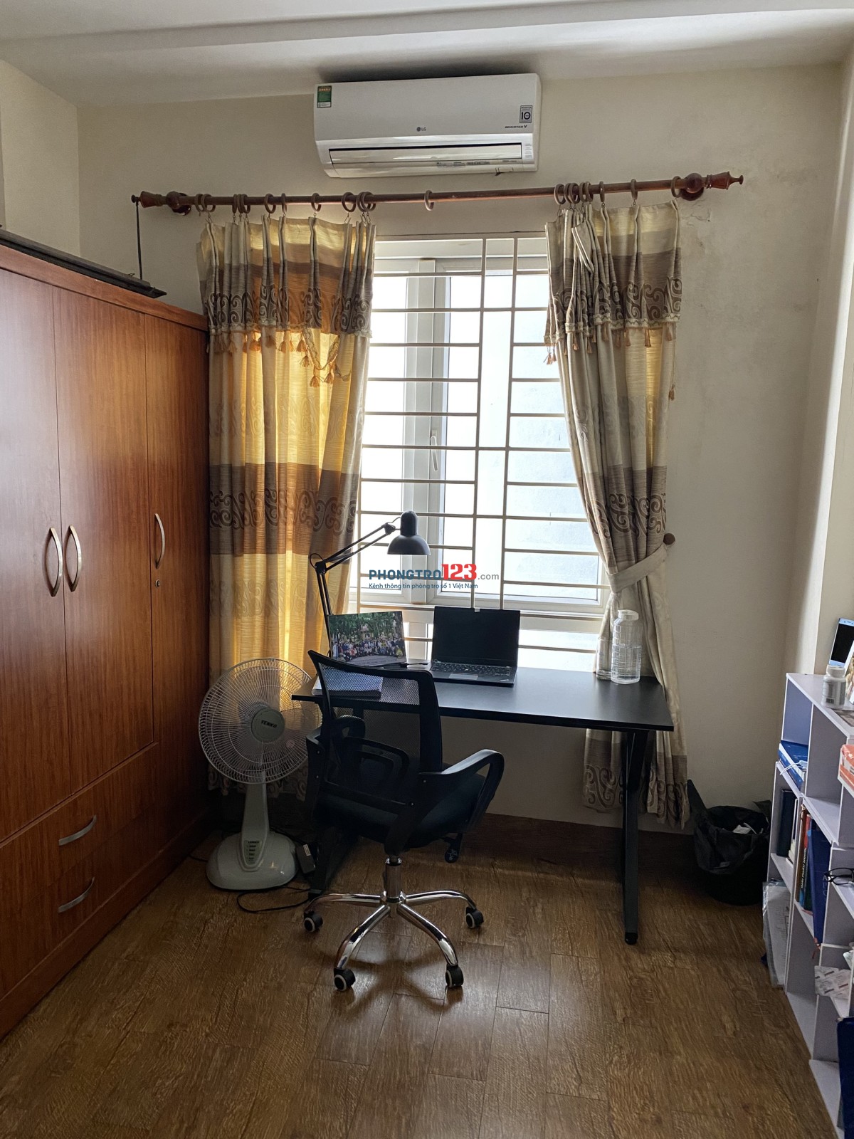 Phòng trọ 20m2 cho SV-NVVP đầy đủ tiện nghi, Khương Hạ