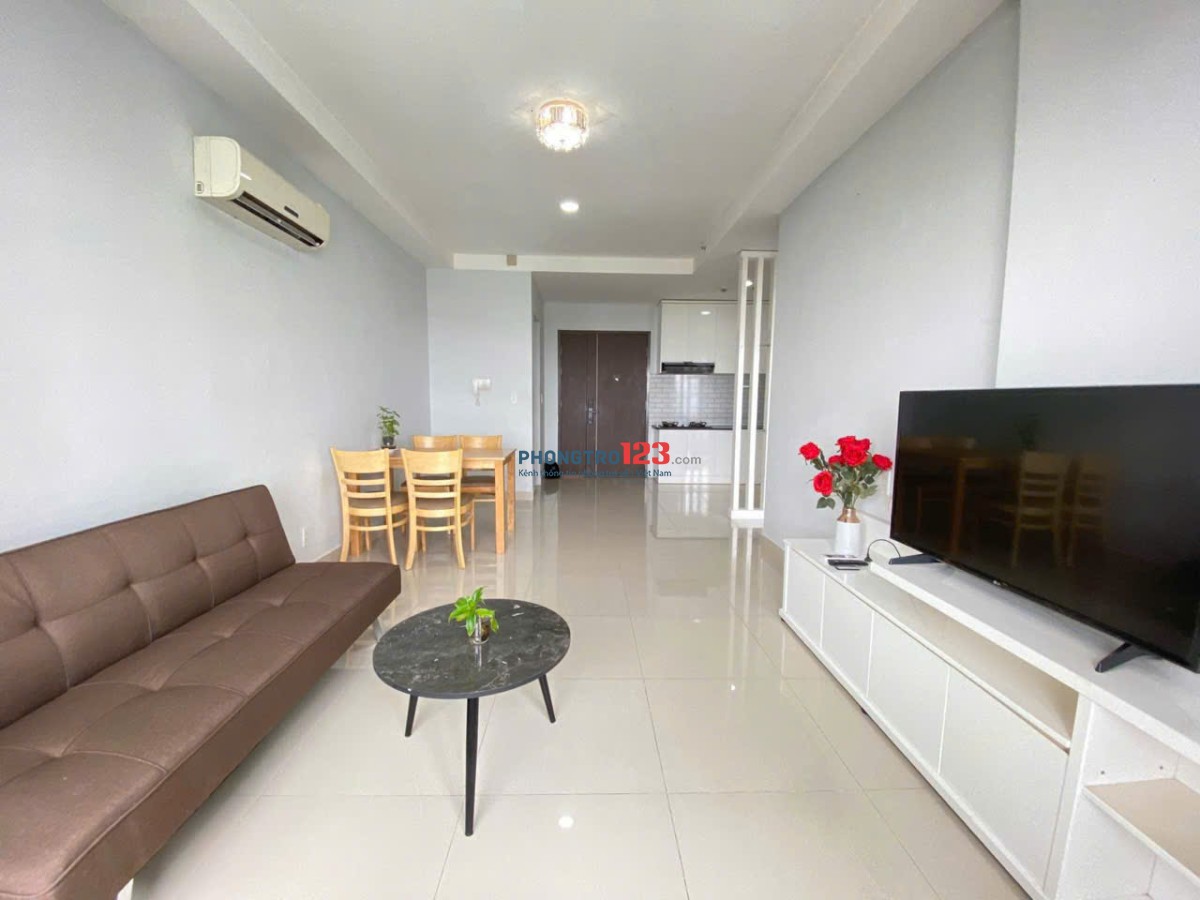 Chung cư Ruby, Nguyễn Sỹ Sách, TB: 90m2, nhà mới, full nt, 2pngủ, 10tr/th