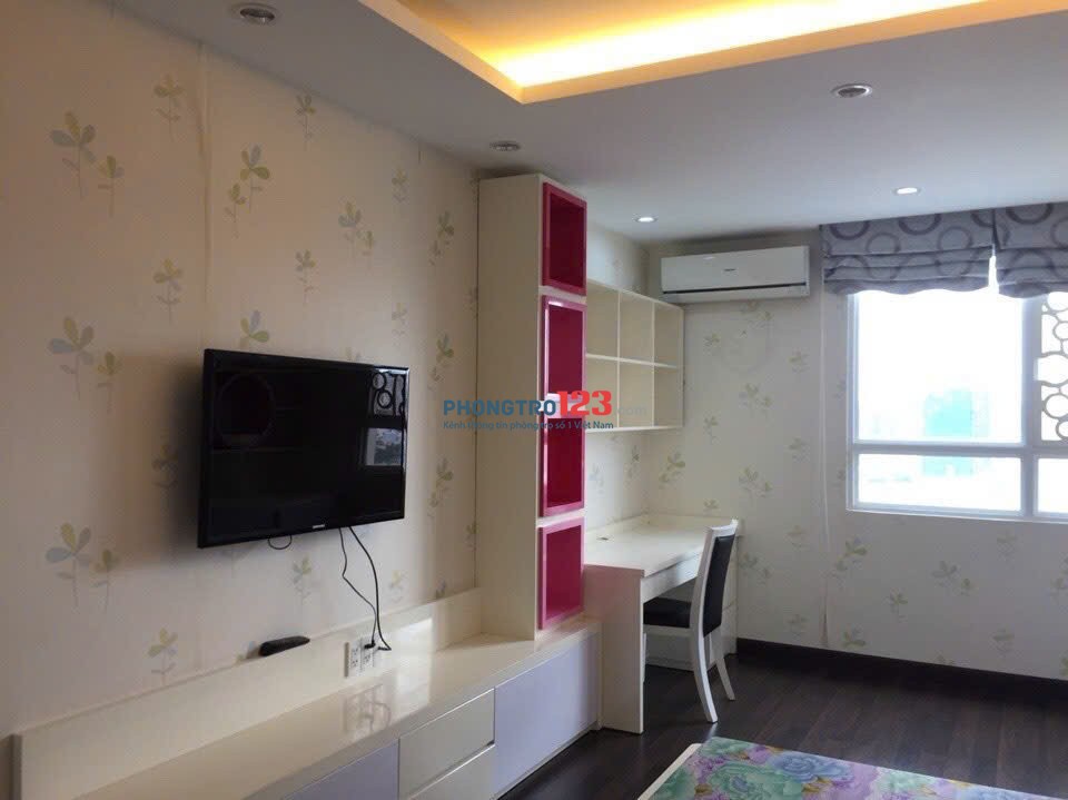 Chung cư Screc , Trường Sa,Q3:Giá 13tr/th,85m2-2p ngủ có NT