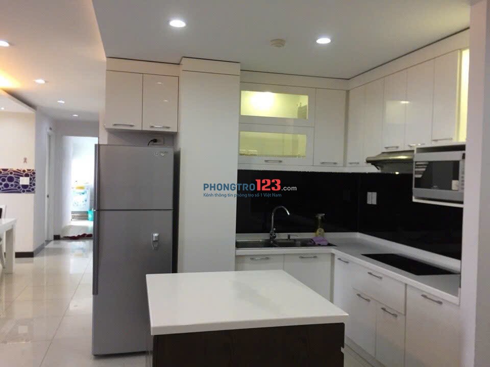 Chung cư Screc , Trường Sa,Q3:Giá 13tr/th,85m2-2p ngủ có NT