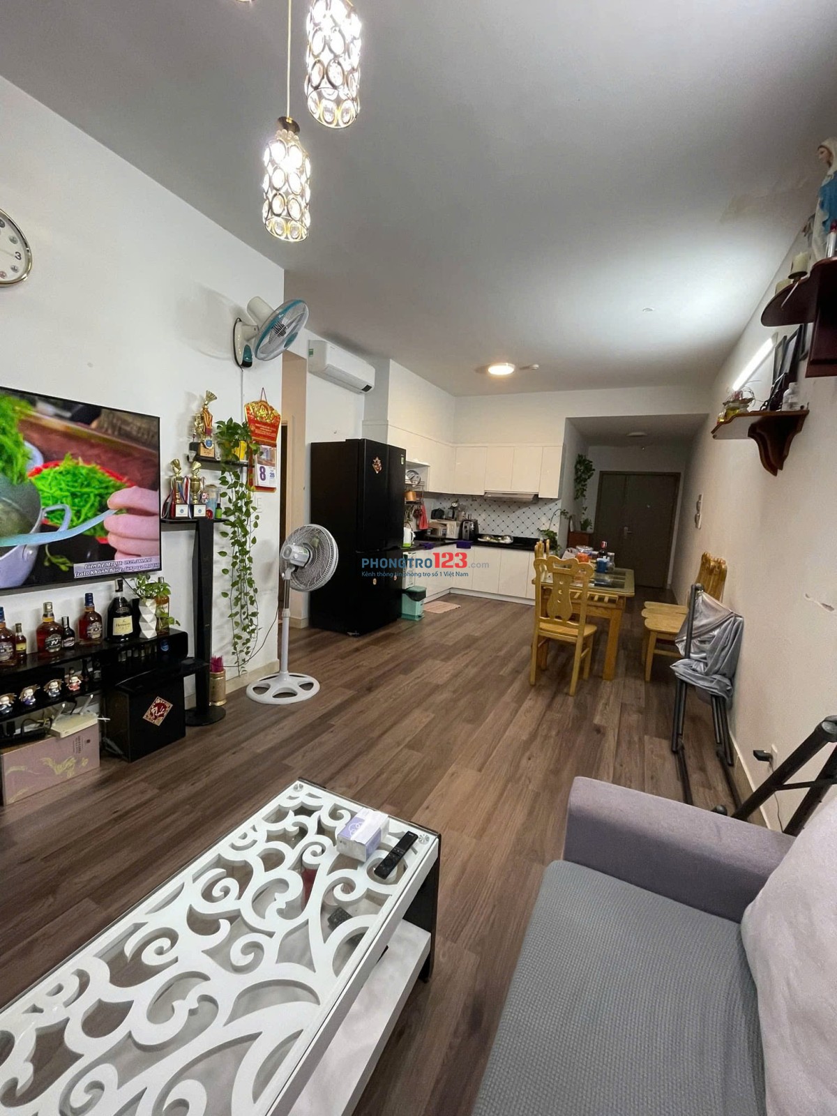 C/c Hà Đô, Nguyễn Văn Công, Gò Vấp: căn 80m2, 2p ngủ, 12,5tr/th