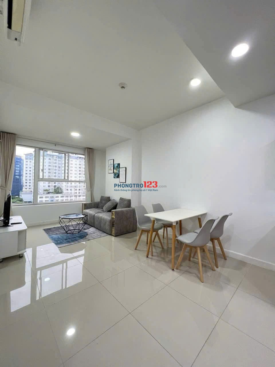 CHung cư Phúc Yên, Phan Huy Ích, TB: 90m2, 2pn, 2wc, full nt, 10tr5