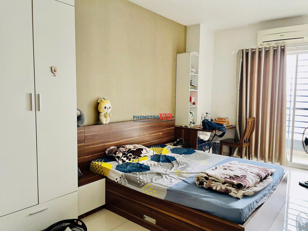 Screc Tower, 974A Trường Sa, Q3: 86m2, 2p ngủ, 2wc, full nt, 13tr/th