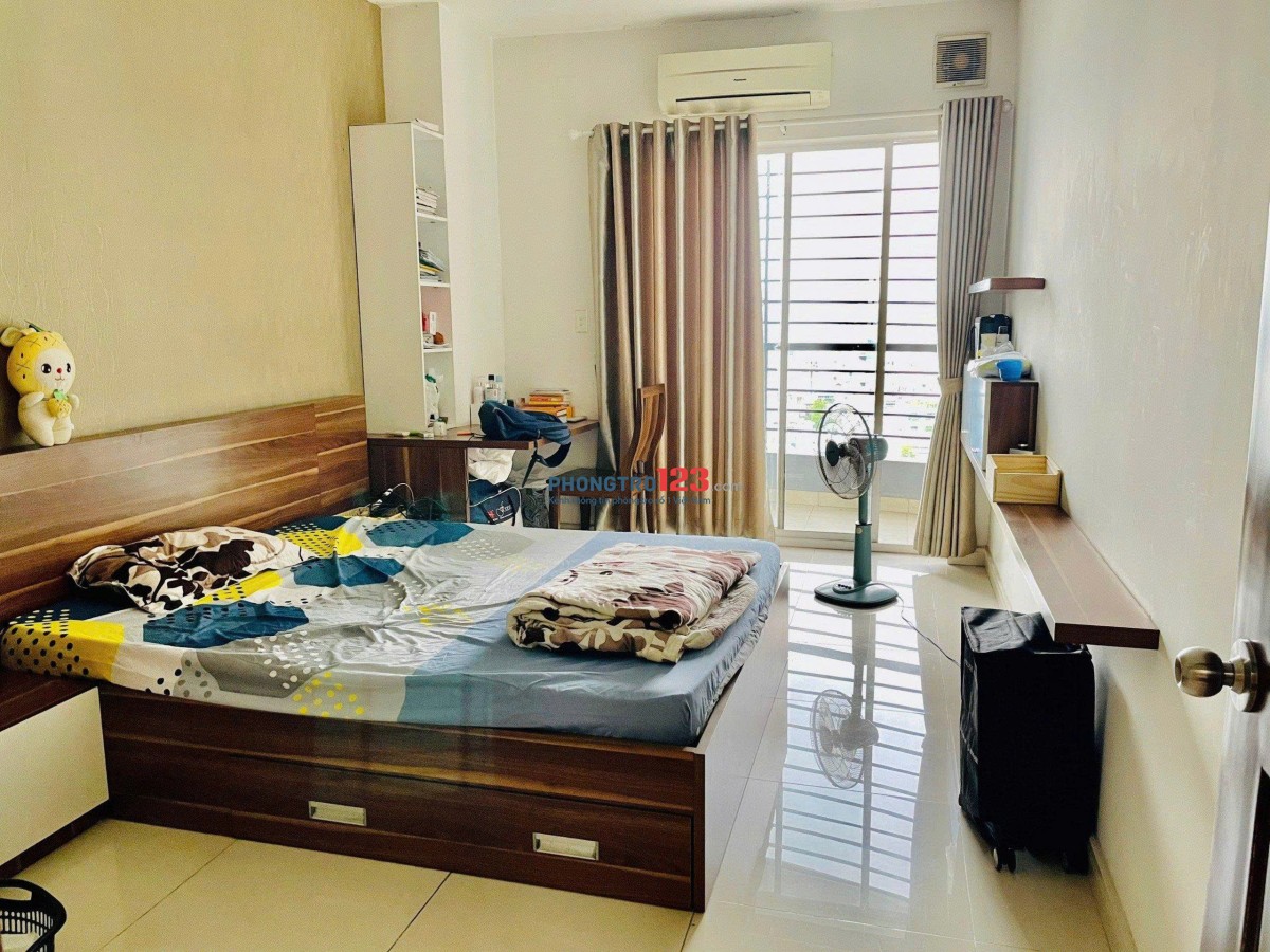 Screc Tower, 974A Trường Sa, Q3: 86m2, 2p ngủ, 2wc, full nt, 13tr/th