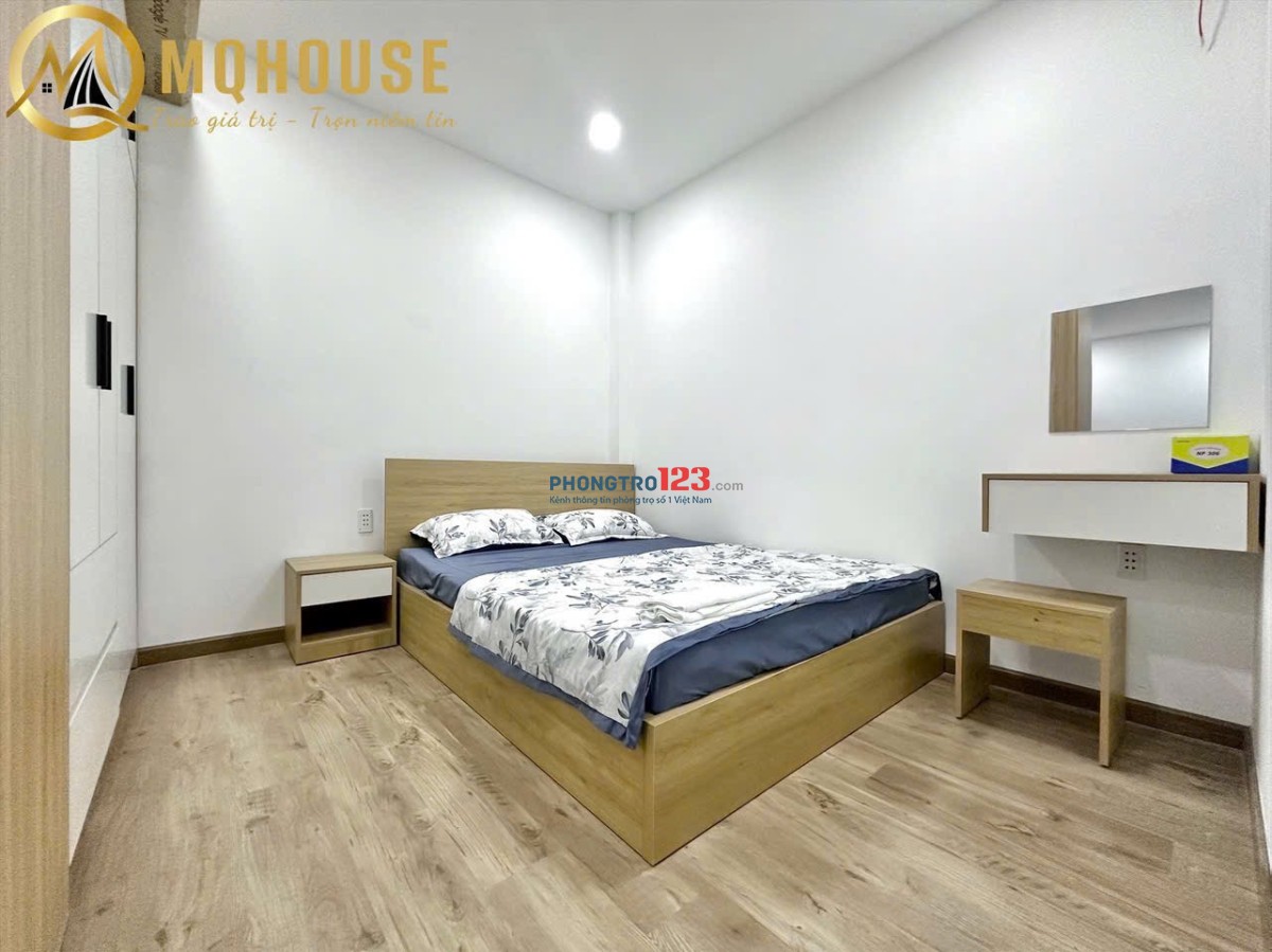 CHO THUÊ 1PN TÁCH BẾP MÁY GIẶT RIÊNGFULL NỘI THẤT GIÁP TRUNG TÂM Q1, Q3, PHÚ NHUẬN