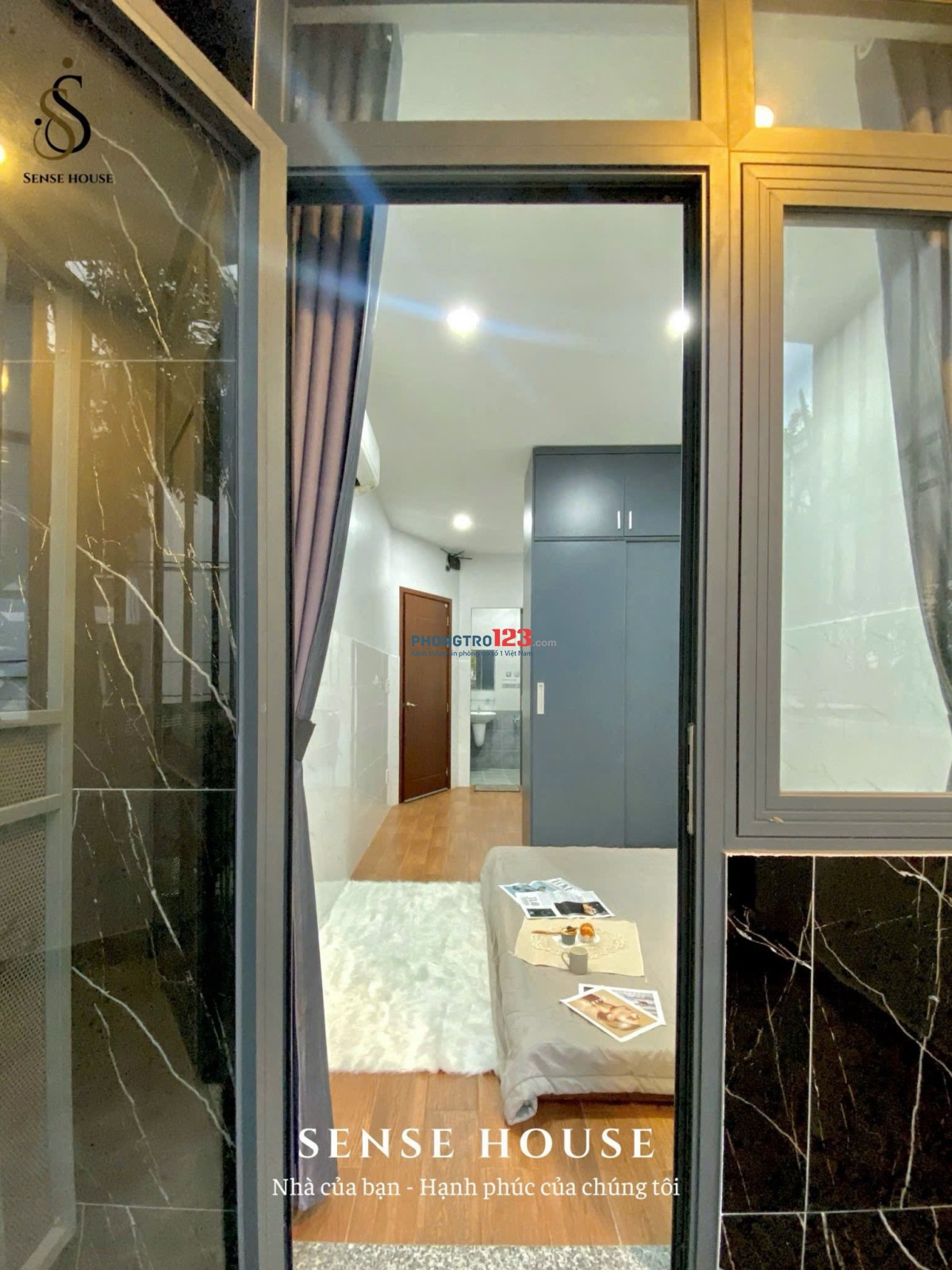 Căn hộ Studio cao cấp ban công lớn – Thạch Lam, Phú Thạnh, Tân Phú