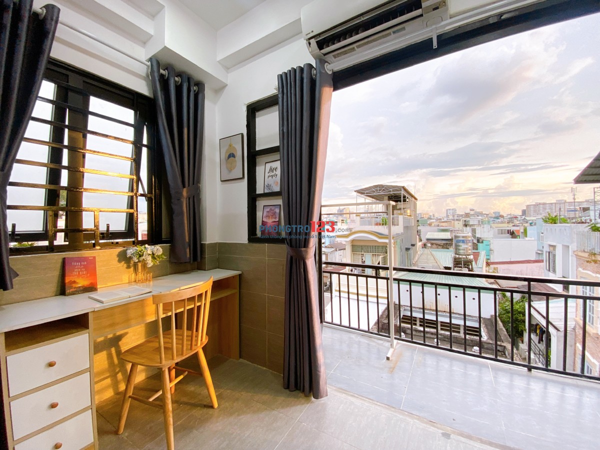 Cho Thuê Duplex(gác) Bancon Máy Giặt Riêng Sạch Mới Gần Chợ Bà Chiểu Quận Bình Thạnh