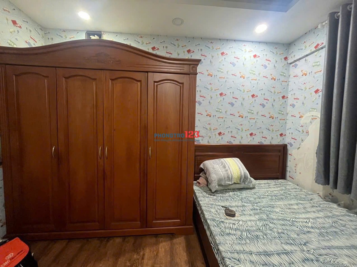 Chung cư Nguyễn Phúc Nguyên, Quận 3: 80m2, 2p ngủ, 2wc, full nt, 13tr/th