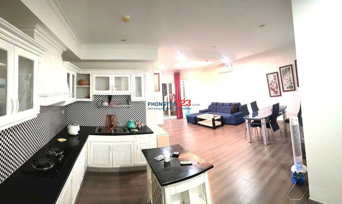 Chung cư Ruby- Nguyễn Sỹ sách, Tân Bình:2p ngủ,90m2, Full NT, 10,5tr