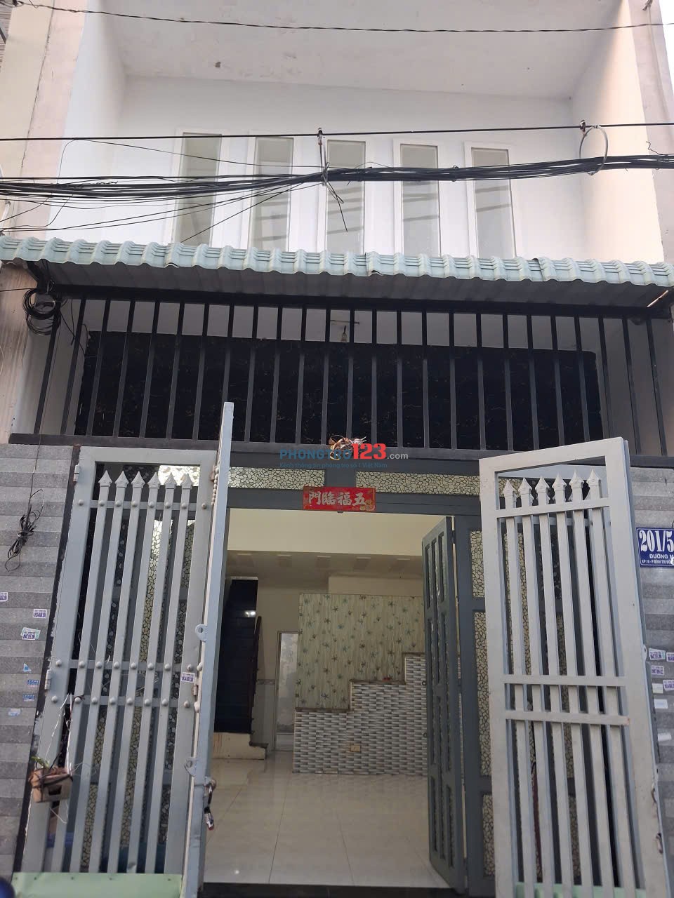 Cho thuê nhà giá rẻ 2pn, 2wc giá 7,5tr - 201/5/4A mã lò, bình tân