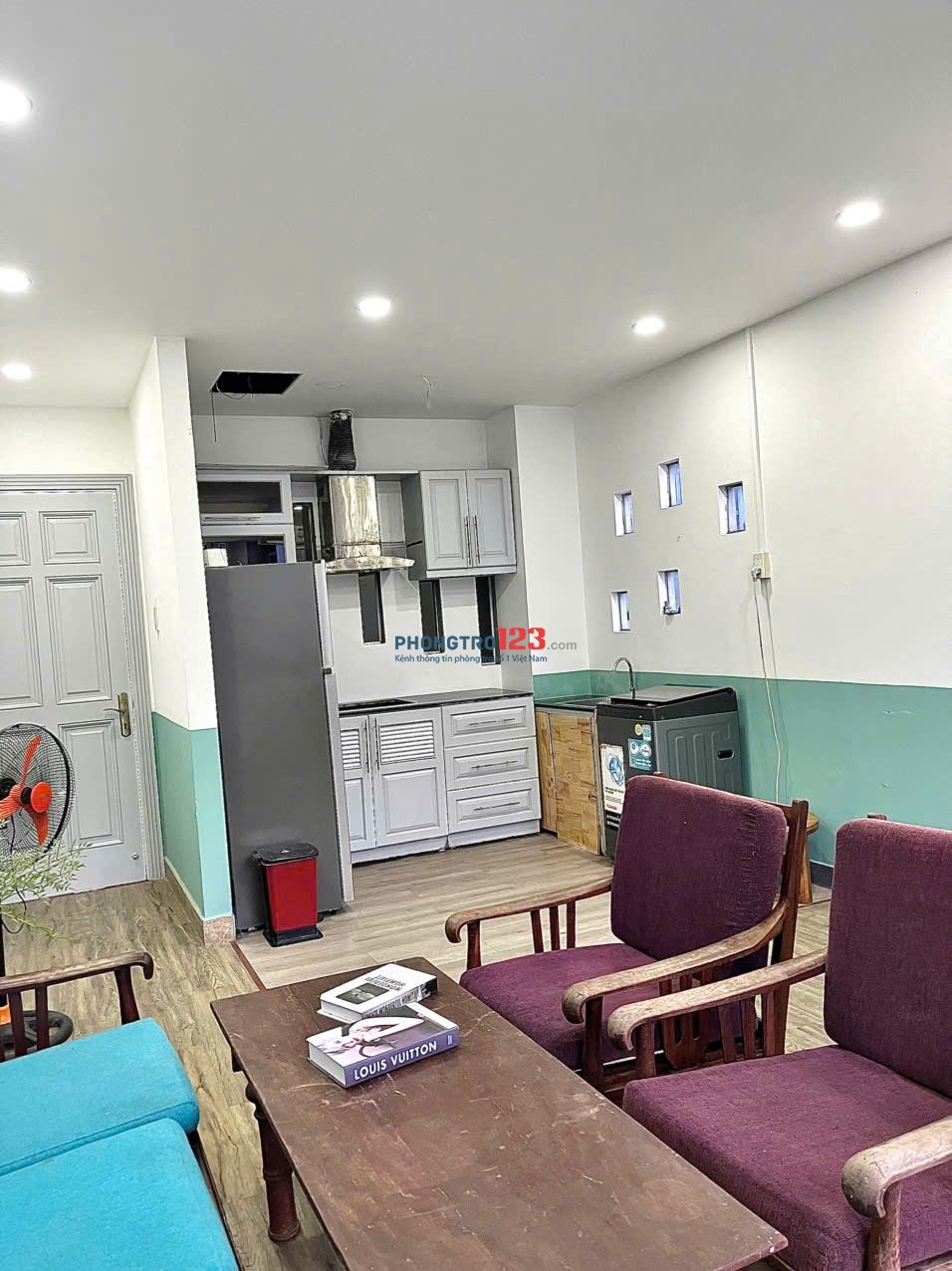 Khai trương căn hộ 1PN rộng hơn 40m2 - chợ Bến Thành - Metro Bến Thành - công viên Tao Đàn