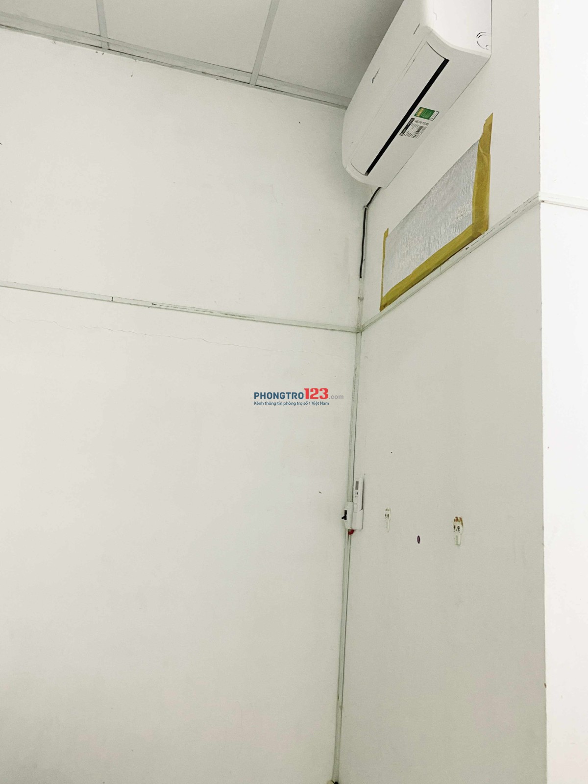 Cho thuê phòng trọ có gác,máy lạnh,WC riêng tại P3, Nguyễn Kiệm, GV
