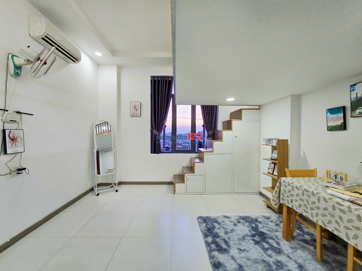  Căn hộ Duplex 2 Phòng Ngủ – Full Nội Thất, Cửa Sổ Trời | Ngay Đại Học Văn Hiến , Âu Cơ - Tân Bình
